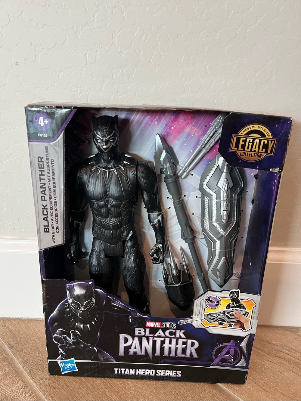 Marvel Black Panther Titan Hero Series Action Figure - Black NIB $20